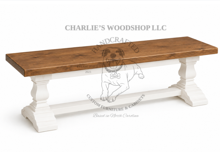 The Maverick Farmhouse Bench