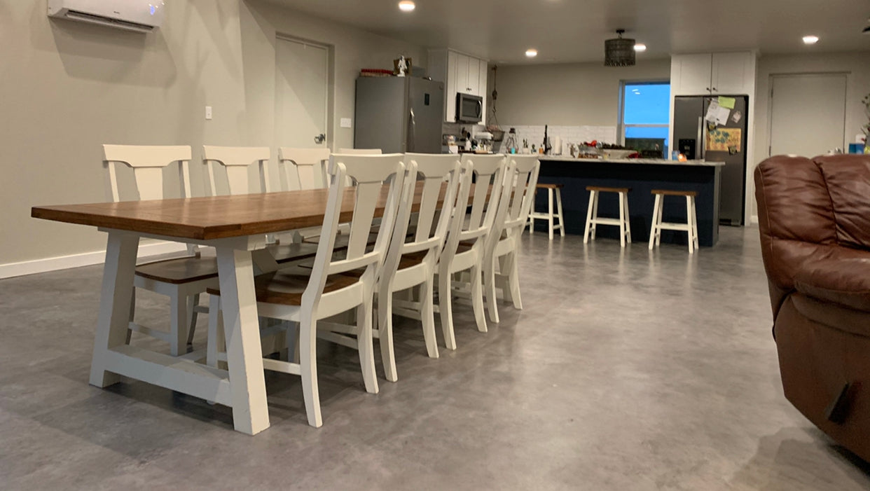 The Charlotte Trestle Farm Table