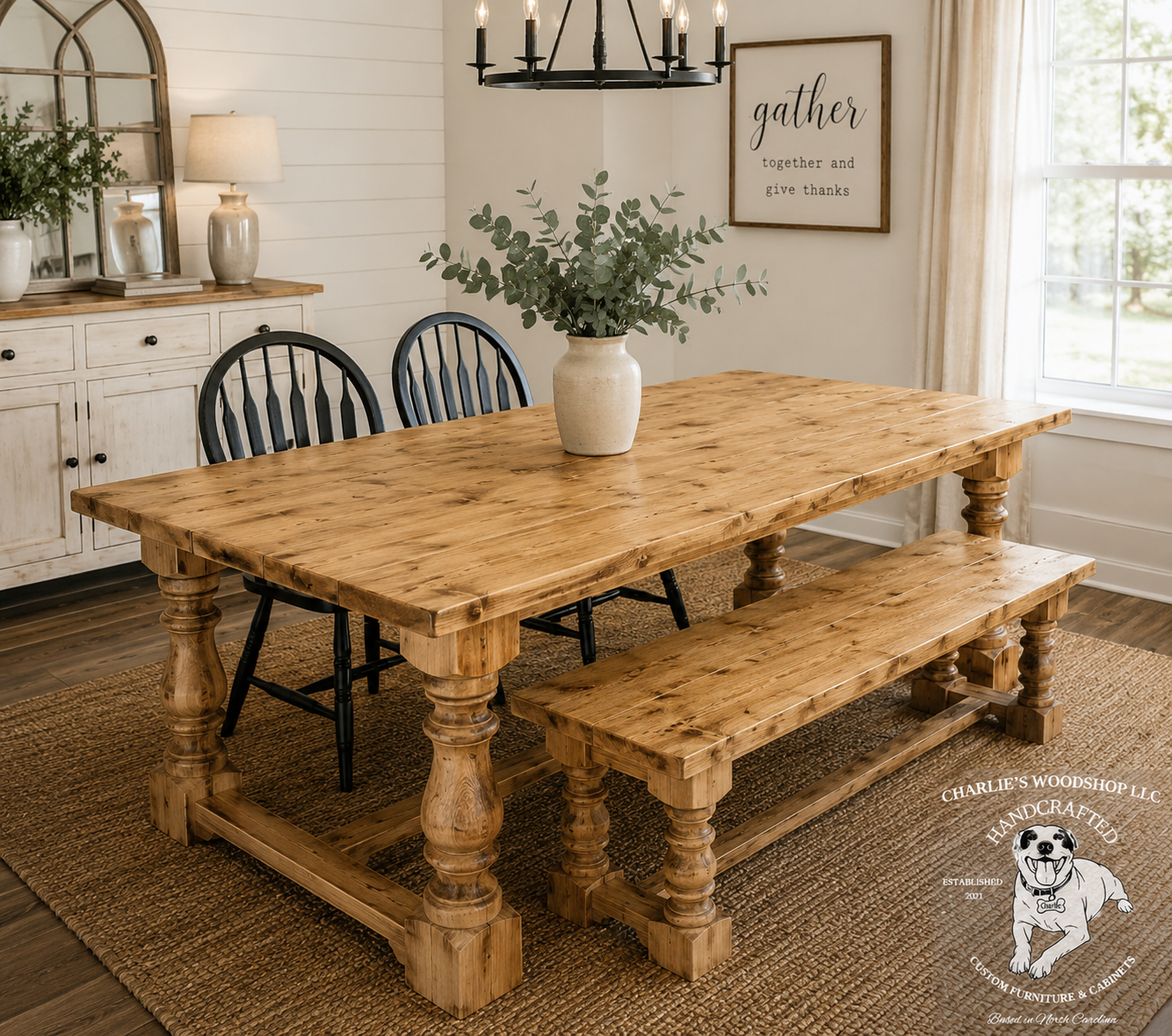 The Raleigh Farm Table
