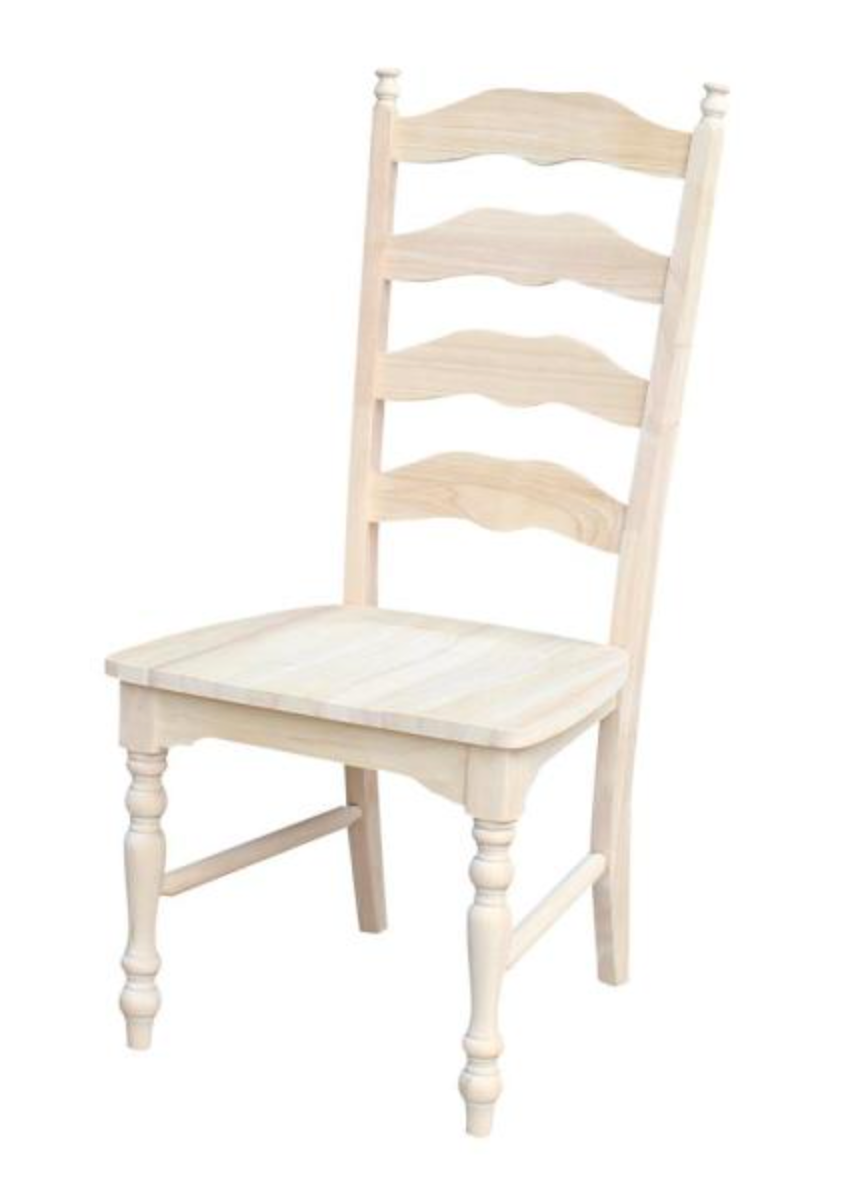 Maine Ladder Back Farm Chair