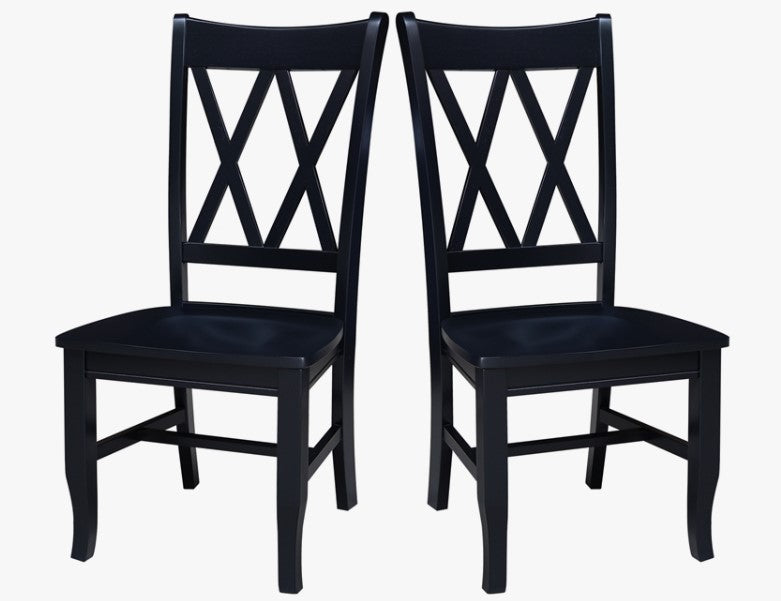 Double X-back Essential Dining Chair